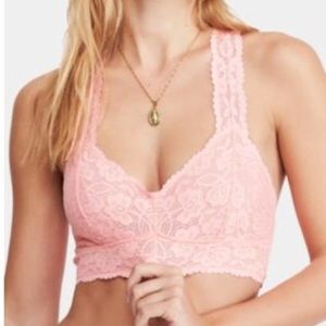 HALTER GALLOON LACE FP BRALETTE!